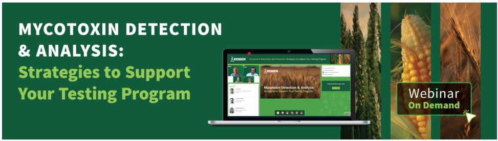 Mycotoxin detection and analysis workflow